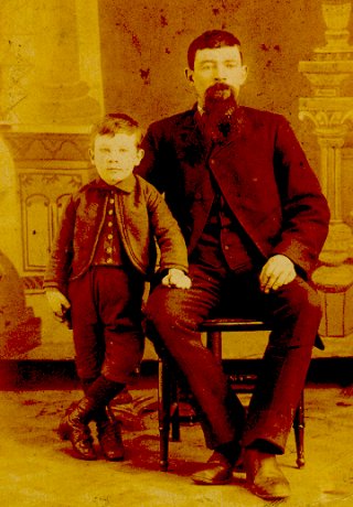 John Oscar Sackville and son, Ray Seymour