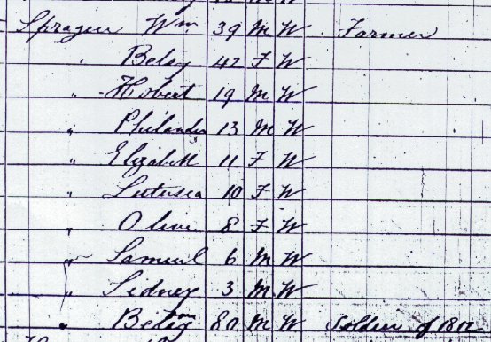 1870 Census - Jefferson Twp., Fayette Co., Iowa